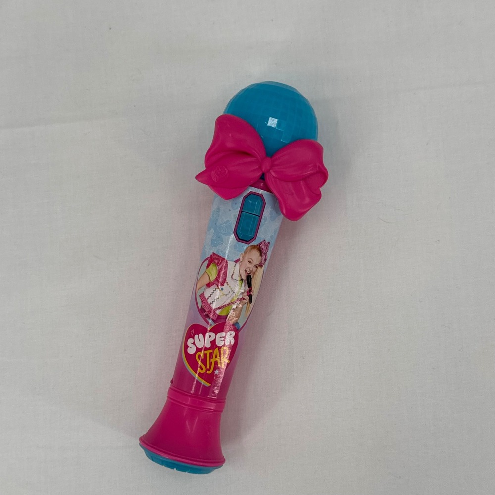 JoJo Siwa Super Star Toy Microphone eKids Bow Musical Sing Along Karaoke Toy